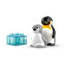 LEGO DUPLO Familles d'animaux sauvages : pingouins et lions 10442