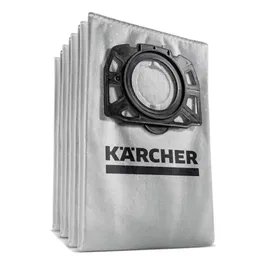 Karcher - 4 Sachets filtre ouate Rénovation pour aspirateurs WD/KWD 4-5-6 KFI 489 - Référence 2.863-355.0