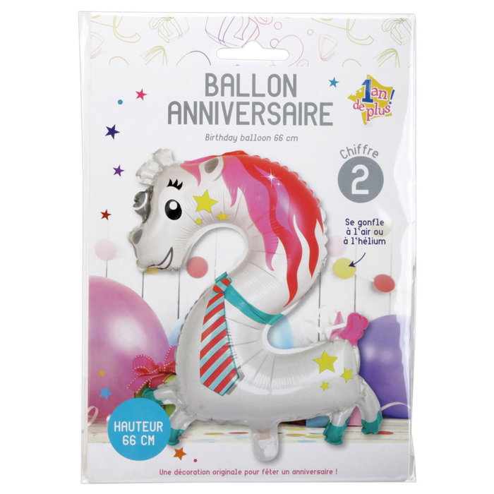 Party Time Globo Chiffre 52-66 cm