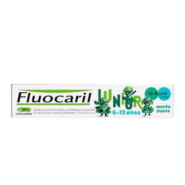 Fluocaril Junior Mint - Dentifrice Junior au Fluor - Goût Menthe Fraîche - Soin Bucco-dentaire Enfants
