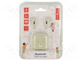 GEMBIRD TWS-01 Casque sans fil blanc