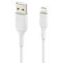 Belkin Boost Charge Câble Lightning vers USB-A, 1 m, Blanc