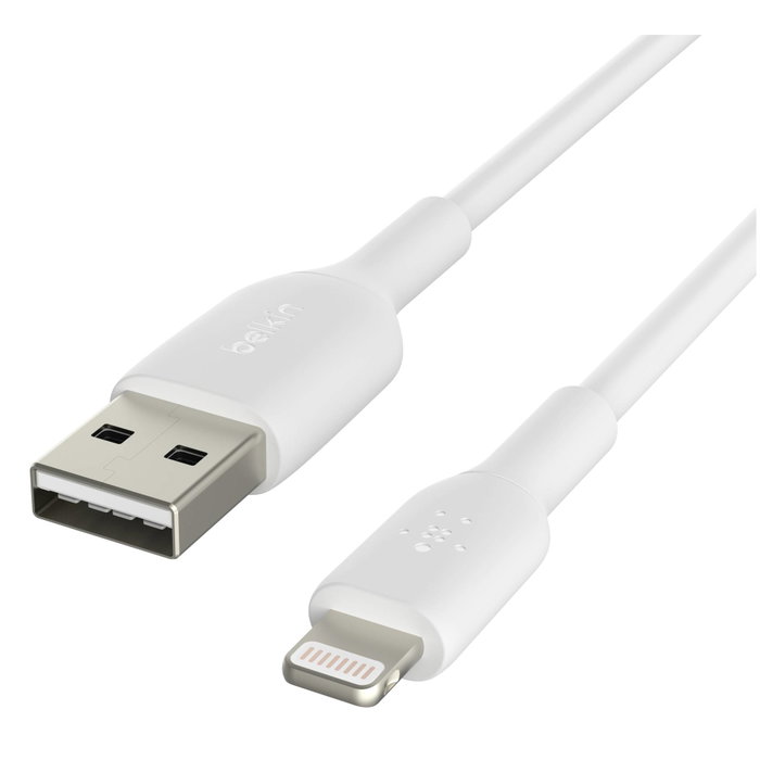 Belkin Boost Charge Câble Lightning vers USB-A, 1 m, Blanc Belkin Boost Charge Câble Lightning vers USB-A, 1 m, Blanc