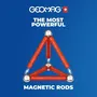 Geomag Classic Recycled - Jeu de construction magnétique éducatif 3D - 24 pièces en plastique recyclé - À partir de 3 ans