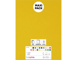 Innspiro Goma EVA jaune clair, 20 feuilles de 40x60cm x 2mm