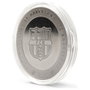 MOCILAB - Monnaie commémorative officielle Camp Nou du FC Barcelona - En alliage zamak doré avec relief - 4 cm de diamètre - Sous capsule acrylique et coffret collectionneur