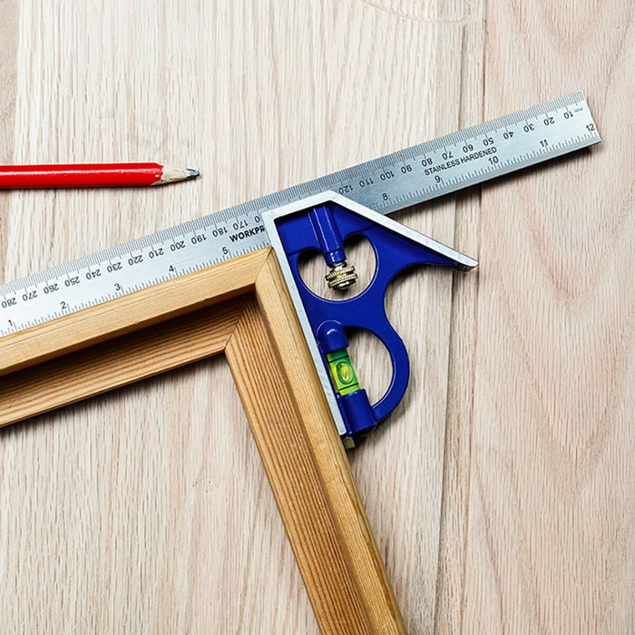 Workpro Équerre 300 mm Aluminium