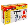 Mecafer Kit d'Accessoires Pneumatiques 9179151 - Pistolet à Peinture, Soufflette, Pulvérisateur Tous Liquides, Flexible 3m, Poignée de Gonflage et Embouts