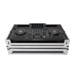 MAGMA Flightcase DJ pour DENON SC LIVE 4 - Valise rigide en contreplaqué 9 mm avec profilés aluminium