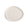 Bidasoa Assiette Irrégulière Cosmos en Céramique Blanc Brillant 23 cm (6 Unités)