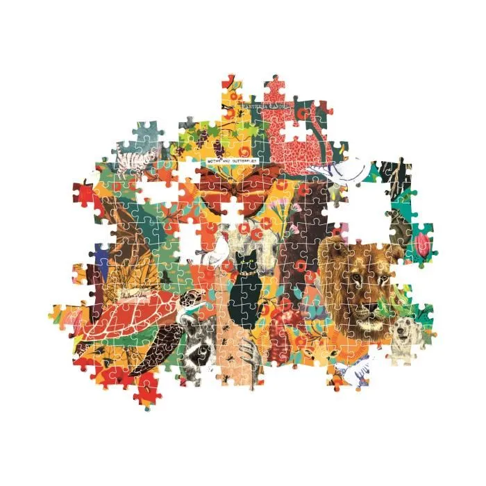 Clementoni Compact 1000 Pièces - More is more - Puzzle Animaux & Botanique, 70x50 cm avec Poster Clementoni Compact 1000 Pièces - More is more - Puzzle Animaux & Botanique, 70x50 cm avec Poster