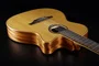 LAG Guitare Acoustique Nylon Auditorium Slim Cutaway Red Cedar - Khaya, Table Cèdre Massif, Électronique Fishman