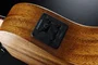 LAG Guitare Acoustique Nylon Auditorium Slim Cutaway Red Cedar - Khaya, Table Cèdre Massif, Électronique Fishman
