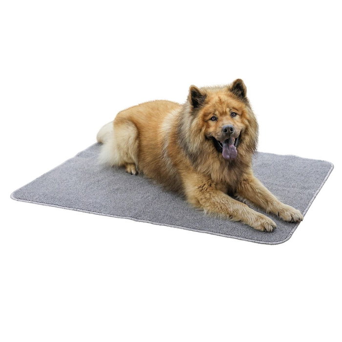 Kerbl Tapis thermique antidérapant Gris clair 125 x 80 cm