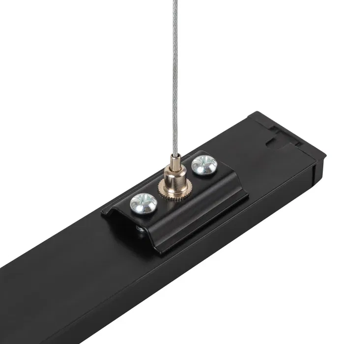 Suspension pour rail monophasé noir 1 mètre HO-SUS-M-N