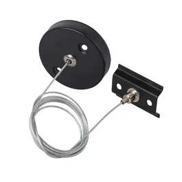 Suspension pour rail monophasé noir 1 mètre HO-SUS-M-N