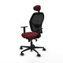 Piqueras y Crespo Chaise de Bureau 1D036N1 Bordeaux