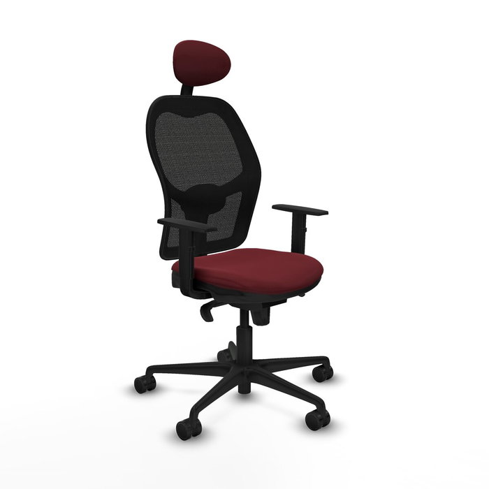 Piqueras y Crespo Chaise de Bureau 1D036N1 Bordeaux Piqueras y Crespo Chaise de Bureau 1D036N1 Bordeaux