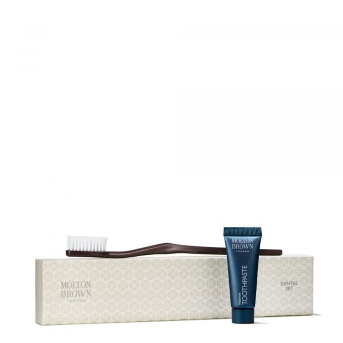Kit dentaire de luxe Molton Brown - Brosse à dents et dentifrice rafraîchissant Kit dentaire de luxe Molton Brown - Brosse à dents et dentifrice rafraîchissant