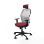 Piqueras y Crespo Chaise de Bureau 1D036G2 Bordeaux