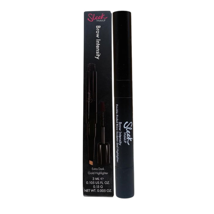 Sleek MakeUP Brow Intensity Mascara et Illuminateur 2-en-1 - Extra foncé (218) - 3 ml - Maquillage pour les yeux Sleek MakeUP Brow Intensity Mascara et Illuminateur 2-en-1 - Extra foncé (218) - 3 ml - Maquillage pour les yeux