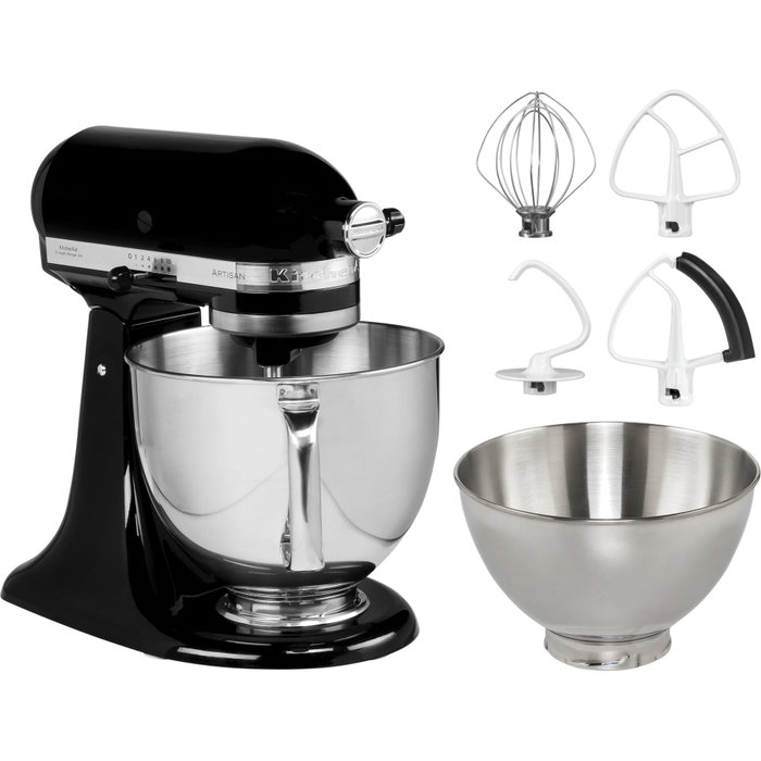 KitchenAid Artisan 5KSM175PS EOB Robot de Cuisine Noir Onyx KitchenAid Artisan 5KSM175PS EOB Robot de Cuisine Noir Onyx
