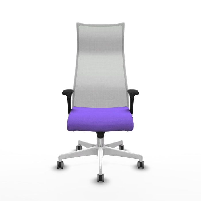 Piqueras y Crespo Chaise de Bureau Albacete Lila et Blanc Piqueras y Crespo Chaise de Bureau Albacete Lila et Blanc