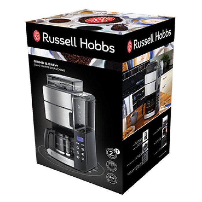 Russell Hobbs Machine à café Grind & Brew argent 25610-56 2561056