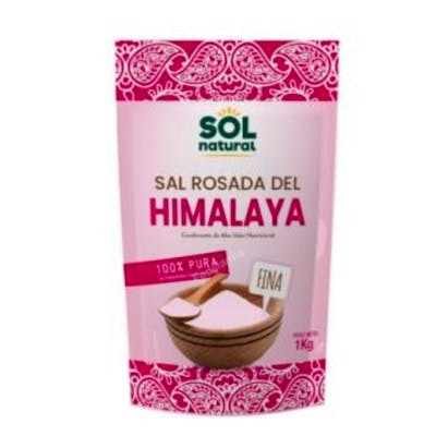 SOLNATURAL Sel de l'Himalaya rose fin 1kg SOLNATURAL Sel de l'Himalaya rose fin 1kg