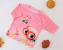 KioKids T-shirt de bain rose avec protection solaire UPF50+