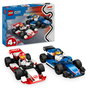 LEGO City Voitures de course de F1 Williams Racing et Haas F1 60464