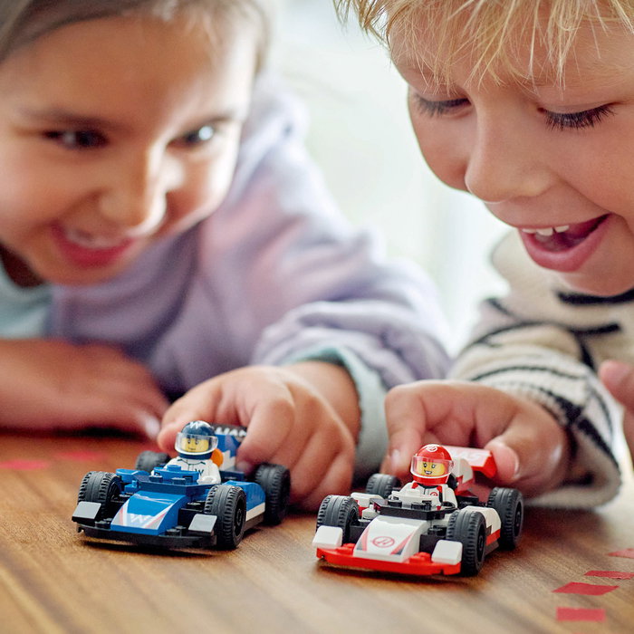 LEGO City Voitures de course de F1 Williams Racing et Haas F1 60464