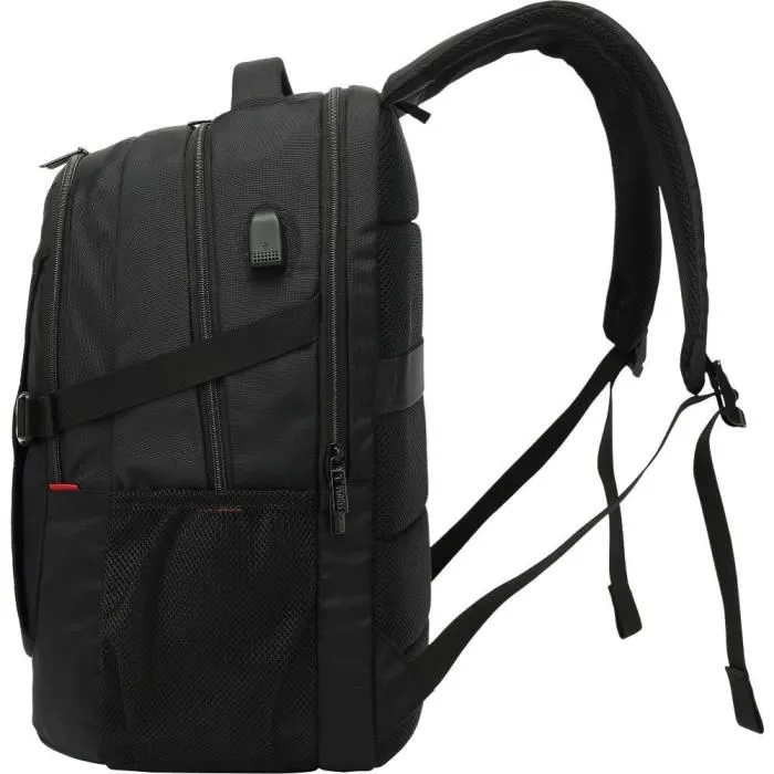 Yenkee Flashpacker Sac à Dos Ordinateur Portable 15.6" YBB 1502 - 20 Litres, Léger, avec Port USB pour Chargement, Compartiment Pratique