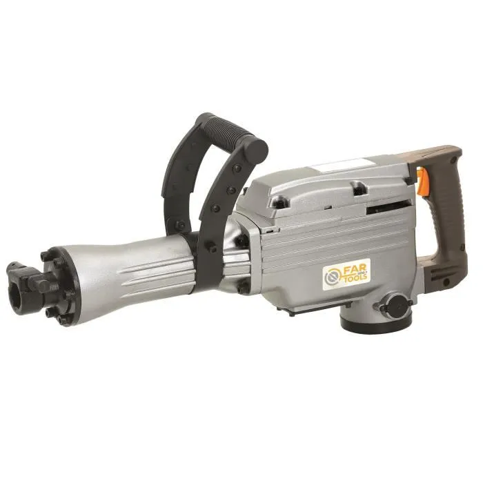Fartools Marteau démolisseur électrique DH1500 - 1500W pour travaux intensifs - Garantie 2 ans - Gris Fartools Marteau démolisseur électrique DH1500 - 1500W pour travaux intensifs - Garantie 2 ans - Gris