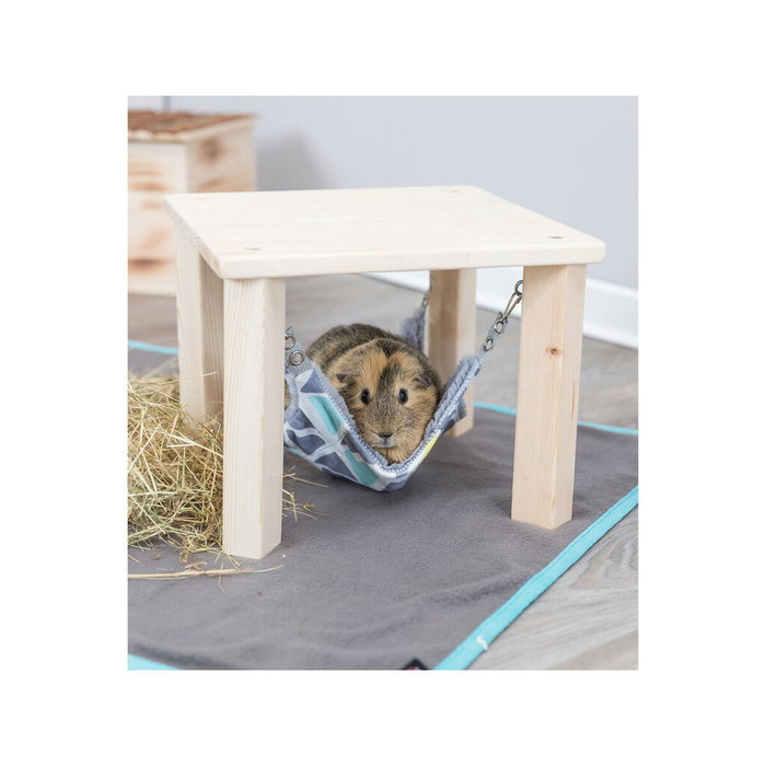 Hamac Suspendu Trixie Gris Pêche 28 × 24 × 28 CM