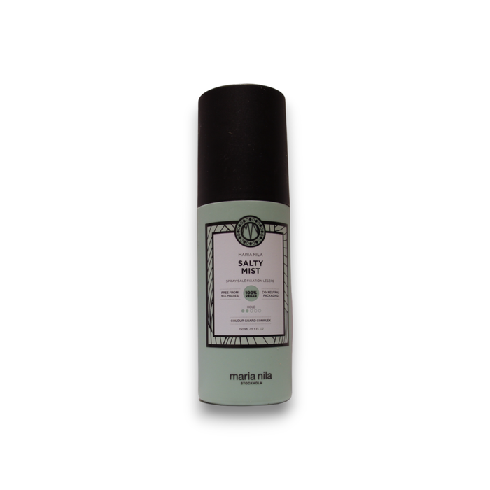 Maria Nila Laque de Finition Salty Mist - Maintien Léger et Nourrissant - Sans Cruauté - 150 ml Maria Nila Laque de Finition Salty Mist - Maintien Léger et Nourrissant - Sans Cruauté - 150 ml