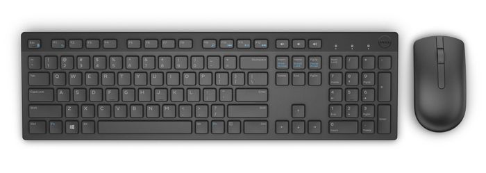 Dell KM636 Ensemble Clavier et Souris sans fil, QWERTY, Noir Dell KM636 Ensemble Clavier et Souris sans fil, QWERTY, Noir