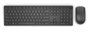 Dell KM636 Ensemble Clavier et Souris sans fil, QWERTY, Noir