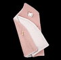 Elegance Babyto Poupée de poids rose avec couverture, corps souple 35 cm