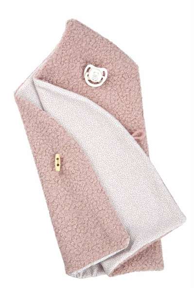 Elegance Babyto Poupée de poids rose avec couverture, corps souple 35 cm