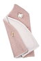Elegance Babyto Poupée de poids rose avec couverture, corps souple 35 cm