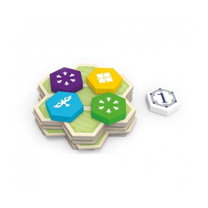 Jeu de société Azul : Jardin de la Reine - Plan B Games, jeu de stratégie et tuiles, 2-4 joueurs, 45-60 min, à partir de 10 ans - Asmodee