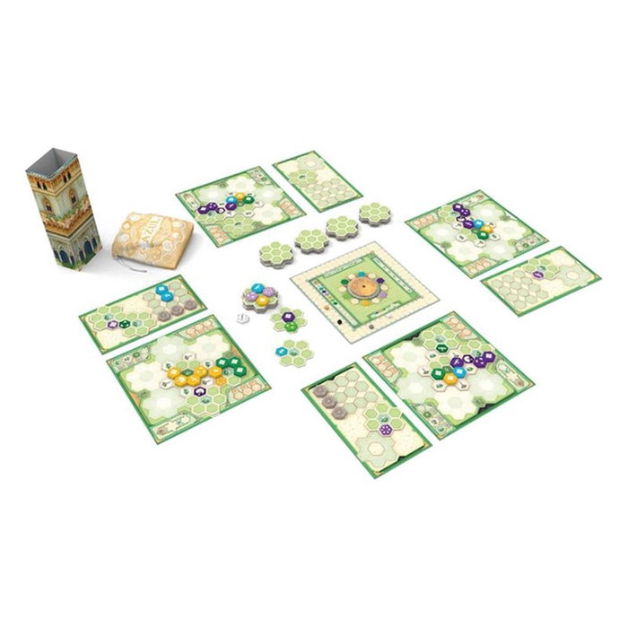 Jeu de société Azul : Jardin de la Reine - Plan B Games, jeu de stratégie et tuiles, 2-4 joueurs, 45-60 min, à partir de 10 ans - Asmodee