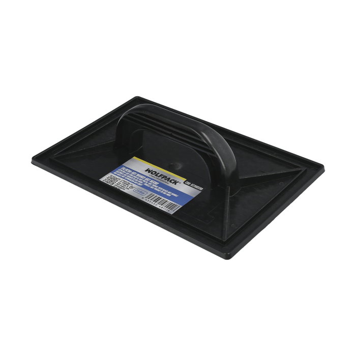 WOLFPACK LINEA PROFESIONAL Talocha Plastico 27x18 cm avec Manche Rond Noir WOLFPACK LINEA PROFESIONAL Talocha Plastico 27x18 cm avec Manche Rond Noir