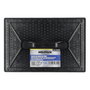 WOLFPACK LINEA PROFESIONAL Talocha Plastico 27x18 cm avec Manche Rond Noir