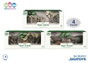 Jugatoys Figurine d'Animaux de la Jungle, 4 pièces - Modèles assortis