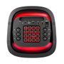 Phoenix Technologies Enceinte Bluetooth Portable RumbleBoss 80W RMS RGB 2 Micros Karaoké Batterie Rechargeable