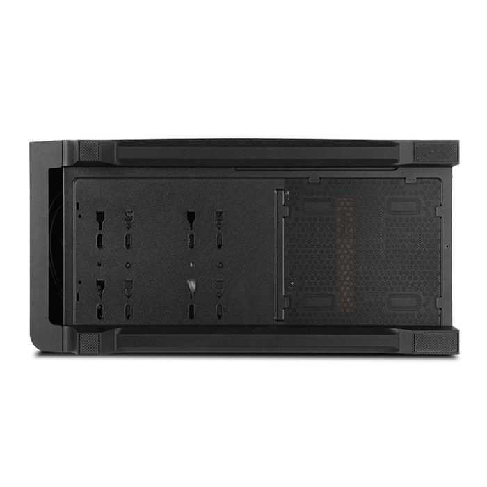 NOX Hummer Ether Boîtier PC Gaming Midi-Tower ATX Verre Trempé Noir