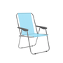 Marbueno 10354 chaise pliante en acier pour plage et piscine 59x51x75 cm, couleur assortie