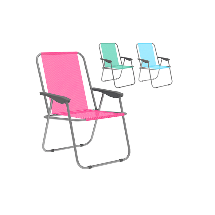 Marbueno 10354 chaise pliante en acier pour plage et piscine 59x51x75 cm, couleur assortie Marbueno 10354 chaise pliante en acier pour plage et piscine 59x51x75 cm, couleur assortie
